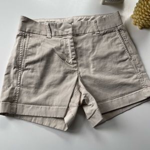 JCrew Khaki Shorts. Size 00